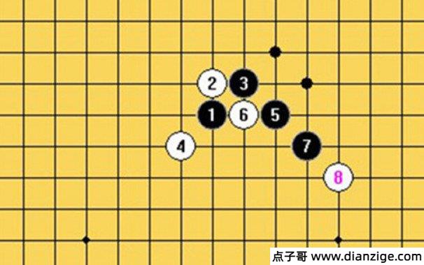 五子棋开局6步必胜下法图片