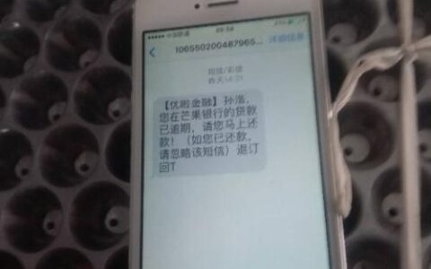 收到欠款短信但名字不是我的？可能是这几种情况