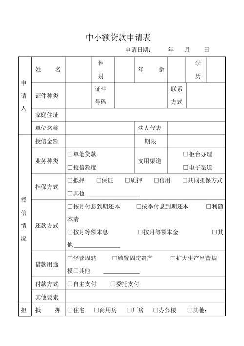 农村小额贷款个人条件：详细解析与申请指南