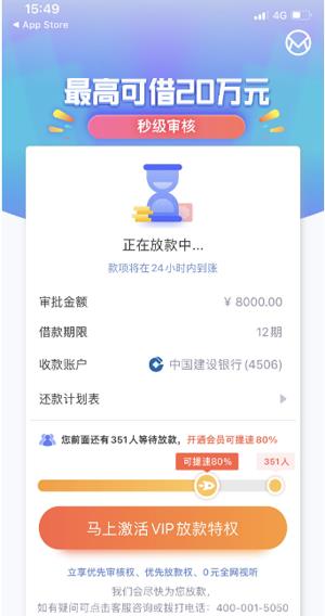 网贷开通会员能下款是真的吗？